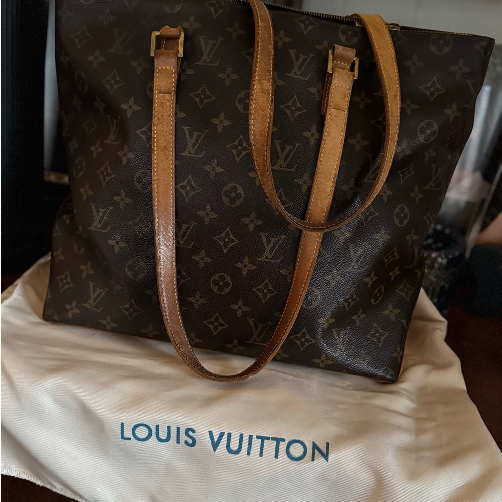 Louis Vuitton Dark Brown Monogram Tote